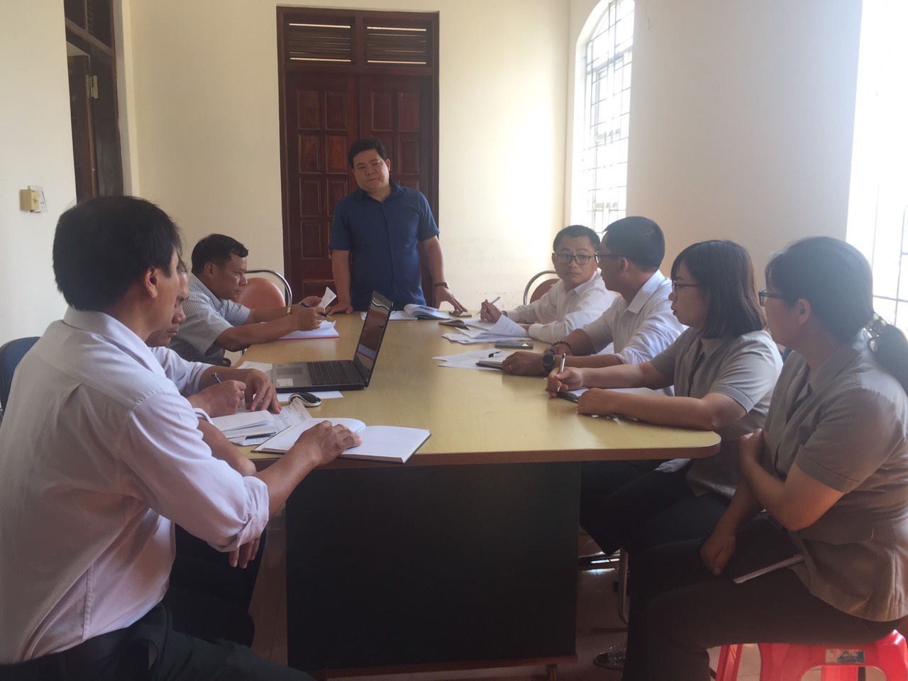 CỤC THI HÀNH ÁN DÂN SỰ TỈNH KIỂM TRA, ĐÔN ĐỐC CÔNG TÁC THI HÀNH ÁN DÂN SỰ TẠI CHI CỤC THI HÀNH ÁN DÂN SỰ HUYỆN ĐAK PƠ