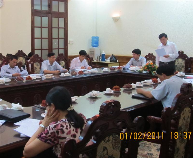 Meeting to evaluate the interdisciplinary coordinated implementation of state management on compensation