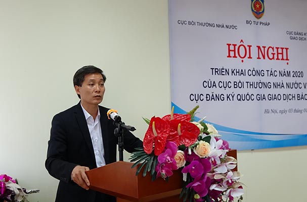 Triển khai công tác năm 2020 của Cục Bồi thường nhà nước và Cục Đăng ký quốc gia giao dịch bảo đảm