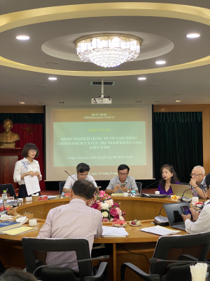 Hội thảo khoa học “Kinh nghiệm quốc tế về vận động chính sách và giá trị tham khảo cho Việt Nam”