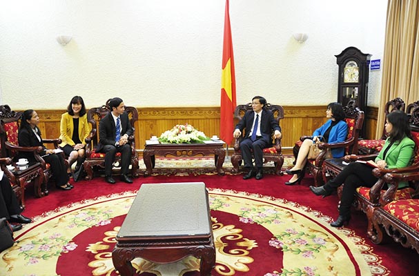 Thứ trưởng Nguyễn Khánh Ngọc tiếp Đoàn Cơ quan Trung ương về nuôi con nuôi Vương quốc Căm – pu – chia