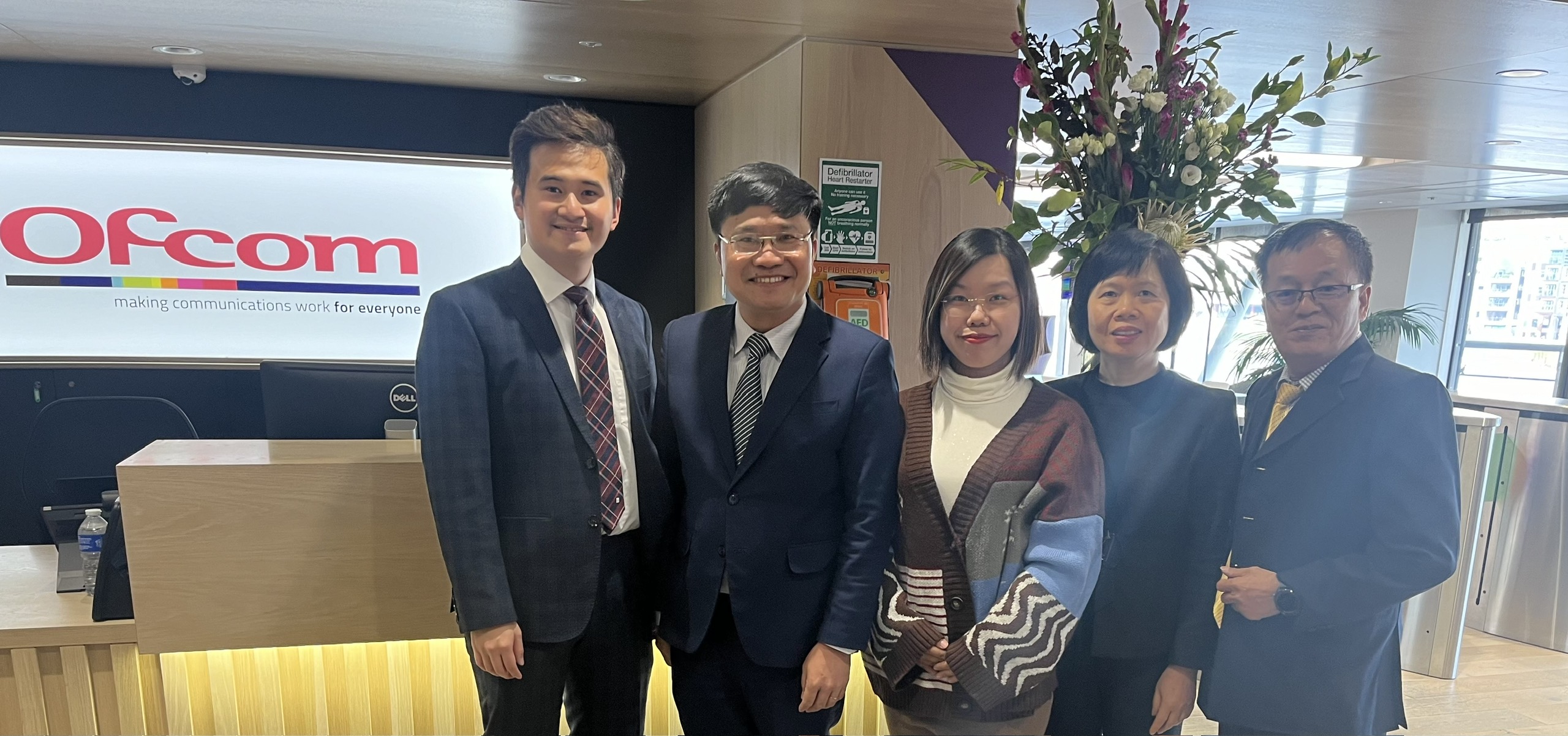 Đoàn công tác Viện chiến lược Khoa học pháp lý, Bộ Tư pháp làm việc với Cơ quan điều tiết độc lập với Chính phủ Vương Quốc Anh: Ofcom