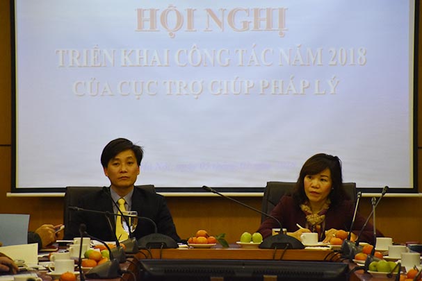 ​Hội nghị triển khai công tác năm 2018 của Cục Trợ giúp pháp lý