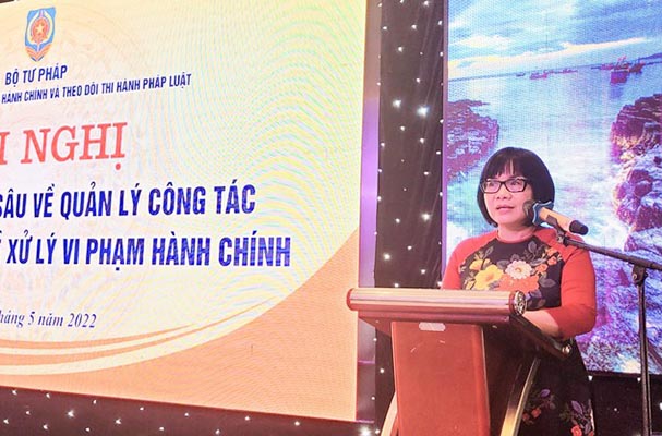 Tập huấn chuyên sâu về quản lý công tác thi hành pháp luật về xử lý vi phạm hành chính