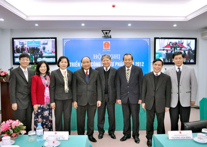 Conference deploying the judicial work for 2012