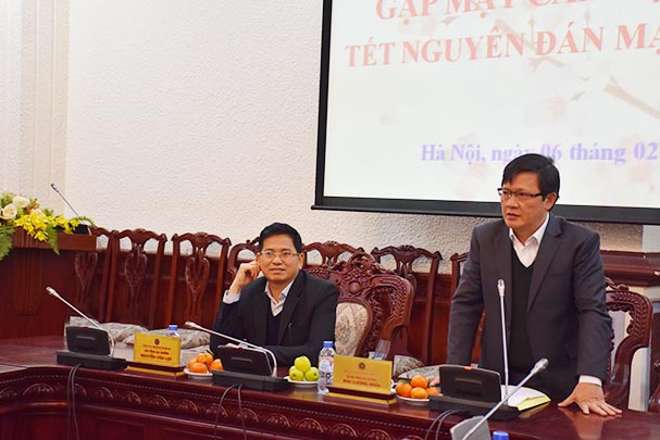 Tổng cục THADS gặp mặt cán bộ hưu trí nhân dịp Xuân Mậu Tuất 2018