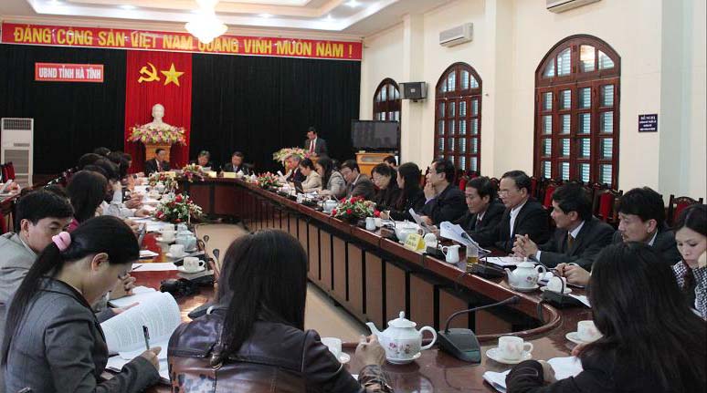 Justice Minister’ s working visit in Ha Tinh province