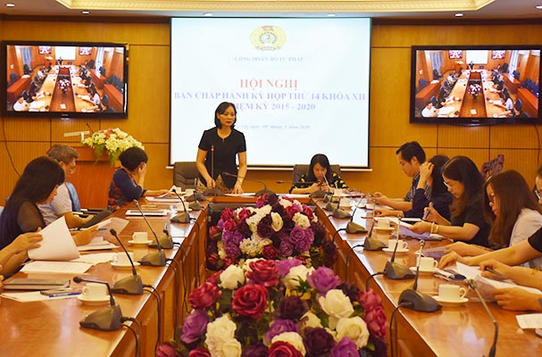 Cần làm tốt công tác chuẩn bị Đại hội Công đoàn Bộ Tư pháp lần III, nhiệm kỳ 2020-2025