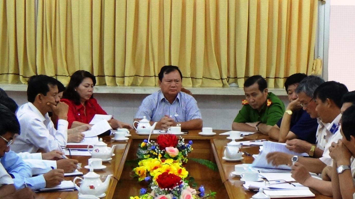 Cục Thi hành án dân sự tỉnh Vĩnh Long Họp Ban Chỉ đạo Thi hành án ngày 08/6/2017