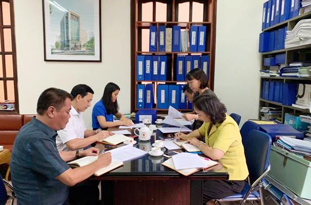 Công đoàn Bộ Tư pháp kiểm tra công tác công đoàn tại Cục Kế hoạch - Tài chính