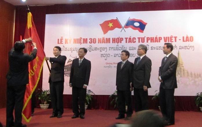 The Ceremony to mark the 30th anniversary of Vietnam and Laos co-operation