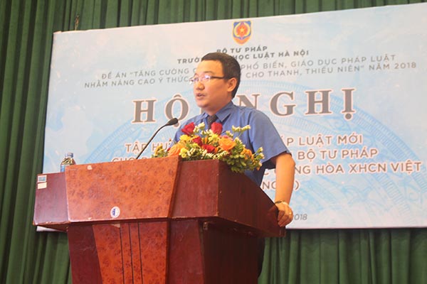 Hội nghị tập huấn nội dung của Luật An ninh mạng cho đoàn viên, thanh niên