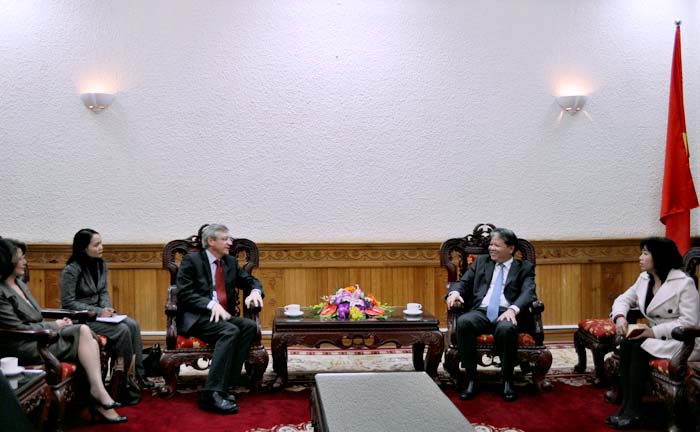 Minister of Justice received Director-General of Organisation internationale de la Francophonie