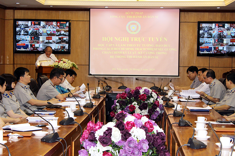 Hội nghị trực tuyến học tập và làm theo tư tưởng, đạo đức, phong cách Hồ Chí Minh