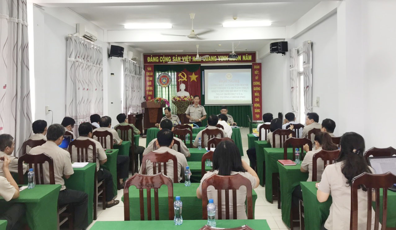 Cục Thi hành án dân sự tỉnh Đồng Tháp tổ Hội nghị tổng kết 14 năm thi hành Luật Thi hành án dân sự và hơn 06 năm thực hiện Chỉ thị 05 Chỉ thị 05/CT-TTg ngày 06/02/2017 của Thủ tướng Chính phủ về tăng cường công tác thi hành án dân sự