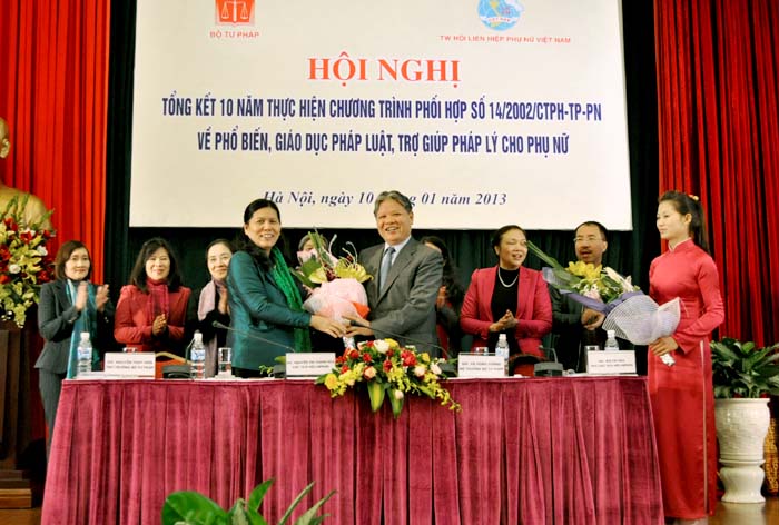 Reviewing 10 years of implementing the joint-program No 14/2002/CTPH-TP-PN