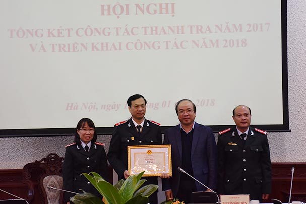 Hội nghị tổng kết công tác thanh tra năm 2017 và triển khai công tác năm 2018