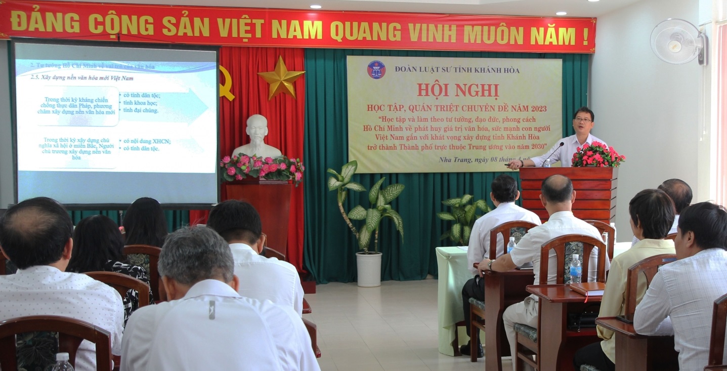 Khánh Hòa: Học tập, quán triệt chuyên đề học tập và làm theo tư tưởng, đạo đức, phong cách Hồ Chí Minh