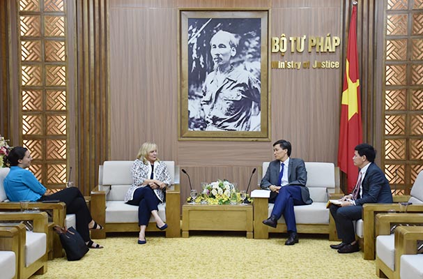 Thứ trưởng Nguyễn Khánh Ngọc tiếp Đại diện Đại học Arizona - Hoa Kỳ