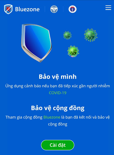 ​Hướng dẫn cài đặt ứng dụng Bluezone - Truy vết tiếp xúc: Cùng cả nước chung tay đẩy lùi dịch COVID -19