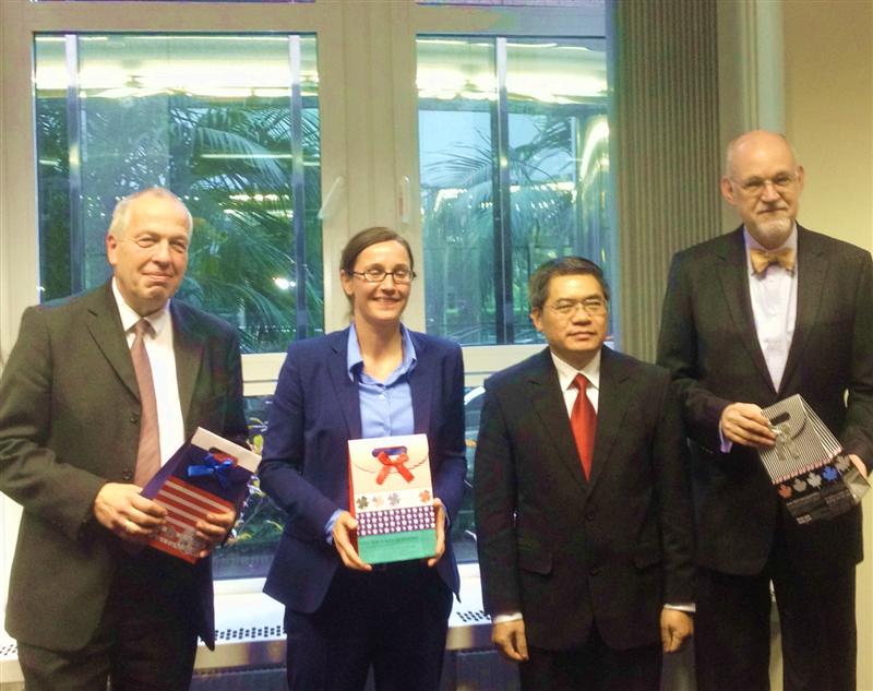 The delegation from Justice Ministry to visit to the Federal Republic of Germany