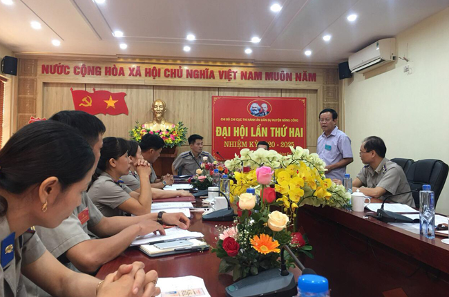 Chi cục Thi hành án dân sự huyện Nông Cống hưởng ứng 74 năm ngày truyền thống ngành Thi hành án dân sự (19/7/1946-19/7/2020)