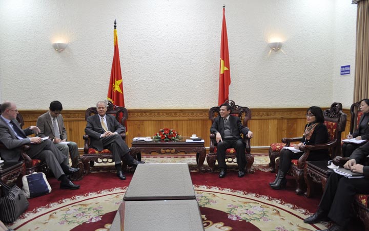 Deputy Minister of Justice received Head of Human Rights and Democratization Unit, Directorate-General for External Relations, European Commission