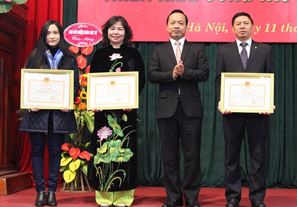 Thứ trưởng Trần Tiến Dũng dự hội nghị triển khai công tác tư pháp Hà Nội