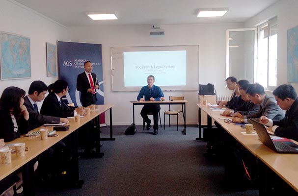 Chương trình học tập, nghiên cứu về “Phát triển năng lực lãnh đạo, quản trị nhân sự” tại Cộng hòa Pháp theo Đề án 165