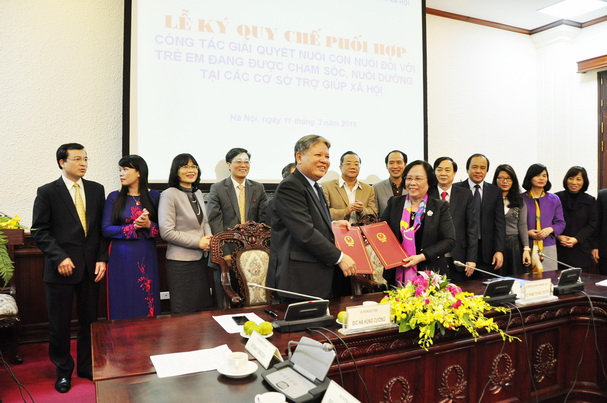 Tăng cường phối hợp trong công tác giải quyết nuôi con nuôi