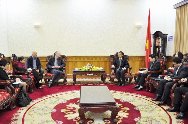 Thứ trưởng Nguyễn Khánh Ngọc tiếp Trưởng đại diện Viện KAS