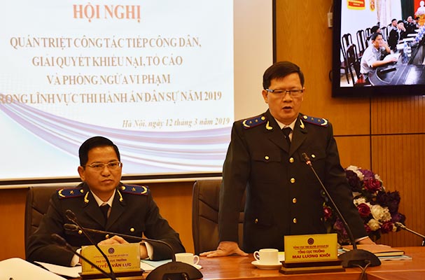 Khắc phục triệt để tình trạng vi phạm pháp luật trong hệ thống THADS