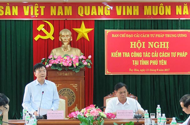 Công tác cải cách tư pháp tại Phú Yên: Cần nâng cao chất lượng đội ngũ cán bộ