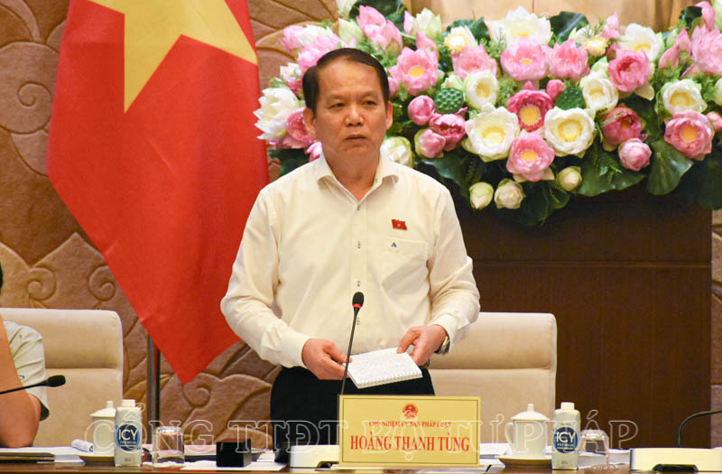 Thẩm tra Báo cáo Kết quả rà soát hệ thống văn bản quy phạm pháp luật thực hiện Nghị quyết số 101