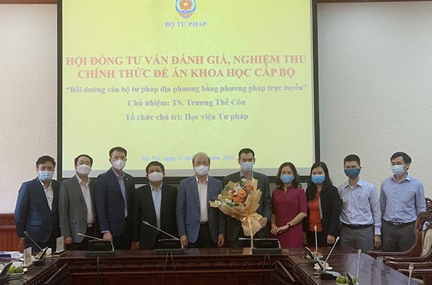 Đảm bảo tổ chức hiệu quả hoạt động đào tạo, bồi dưỡng cán bộ tư pháp ở địa phương