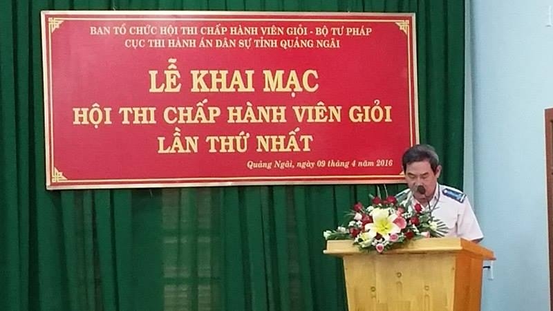 Quảng Ngãi – Khai mạc Hội thi Chấp viên giỏi lần thứ nhất