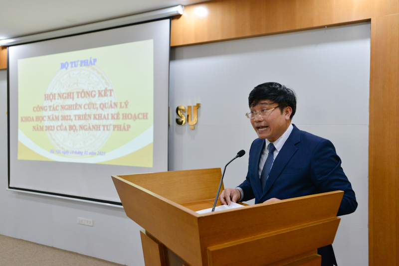 Công tác nghiên cứu khoa học pháp lý có nhiều khởi sắc