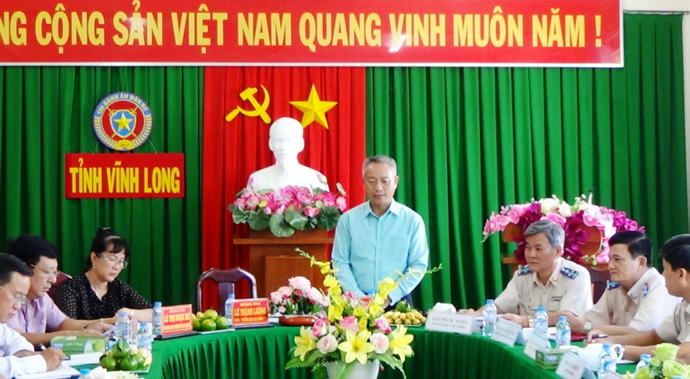 Đoàn Công tác số 7 Ban Chỉ đạo Trung ương đã kiểm tra tại Cục Thi hành án dân sự tỉnh Vĩnh Long