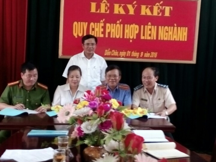 Ký kết quy chế phối hợp liên ngành