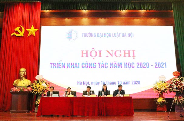 Đại học Luật Hà Nội triển khai công tác năm học 2020 – 2021