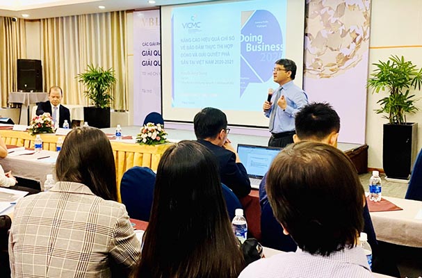 Hội thảo “Các giải pháp nâng cao hiệu quả giải quyết tranh chấp hợp đồng và giải quyết phá sản doanh nghiệp”