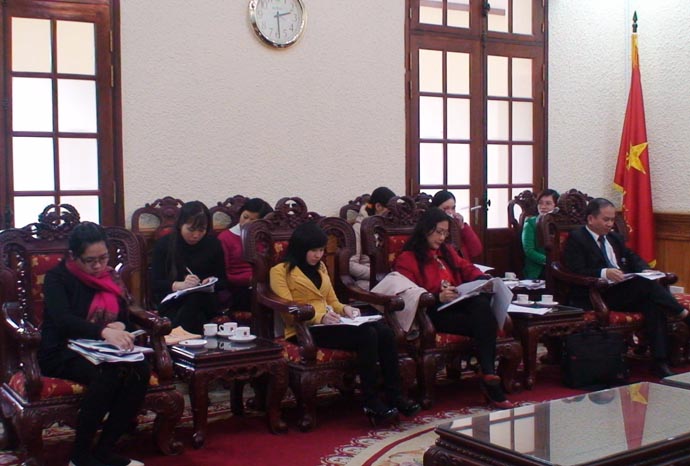 Meeting of the editing group of the Law on Lawyers