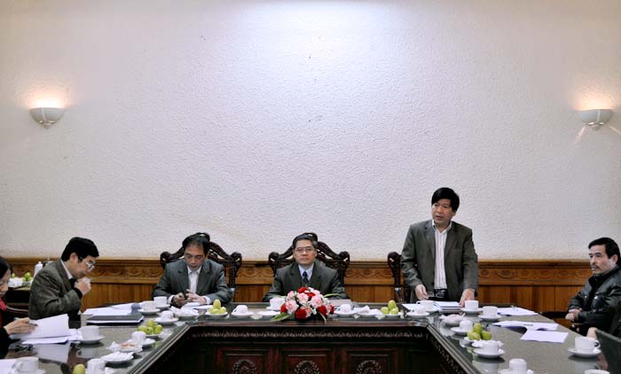 Department of Information Technology held the conference to deploy works for 2012