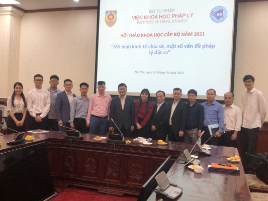 Hội thảo: “Mô hình kinh tế chia sẻ, những vấn đề pháp lý đặt ra”