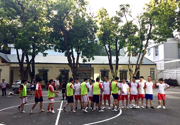 Các đội bóng quyết tâm vào bán kết Giải bóng đá Công đoàn Bộ