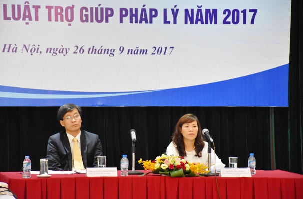 Hội nghị triển khai Luật trợ giúp pháp lý năm 2017