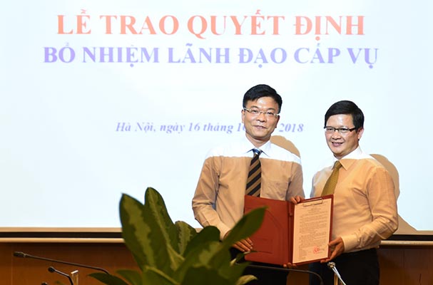 Bổ nhiệm đồng chí Mai Lương Khôi giữ chức vụ Tổng cục trưởng Tổng cục Thi hành án dân sự