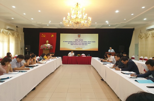 Nghiên cứu những định hướng chiến lược xây dựng, hoàn thiện hệ thống pháp luật đến năm 2030, định hướng đến năm 2045