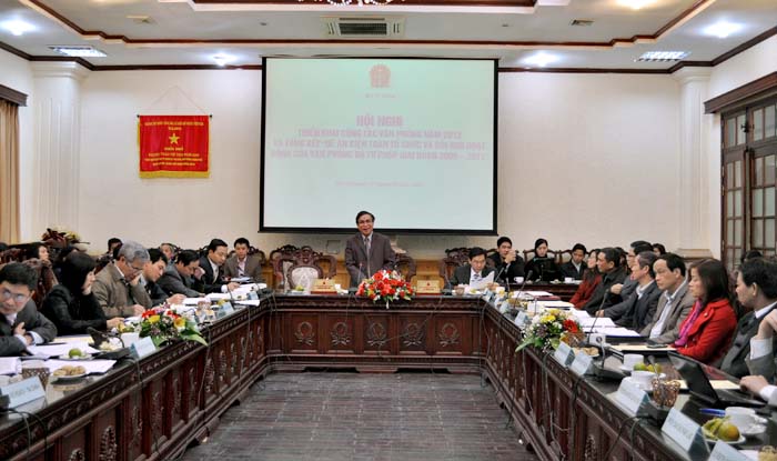 Conference on Office activities for 2012