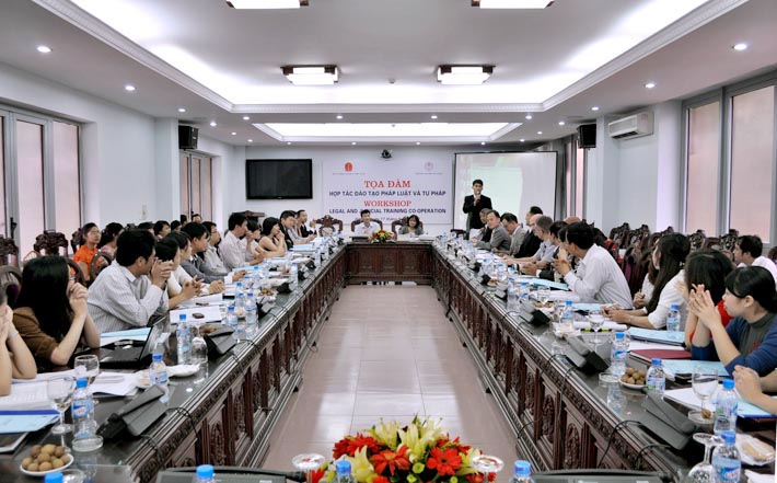 Workshop on Legal and judicial training co-operation